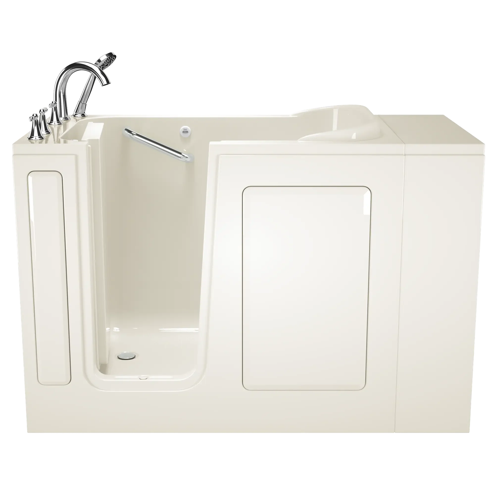 Gelcoat Value Series 28x48-Inch Walk-in Soaking Bathtub Left Hand Door and Drain by American Standard