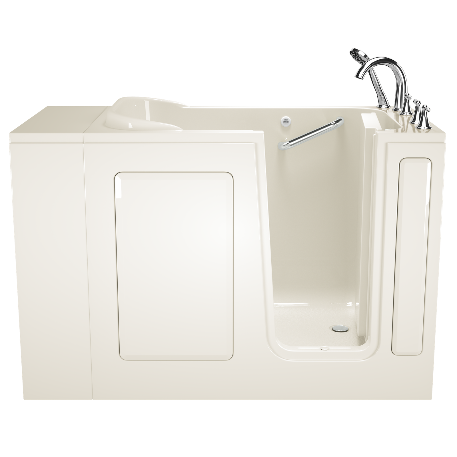 Gelcoat Value Series 28x48-inch Walk-in Soaking Bathtub Right Hand Door and Drain by American Standard
