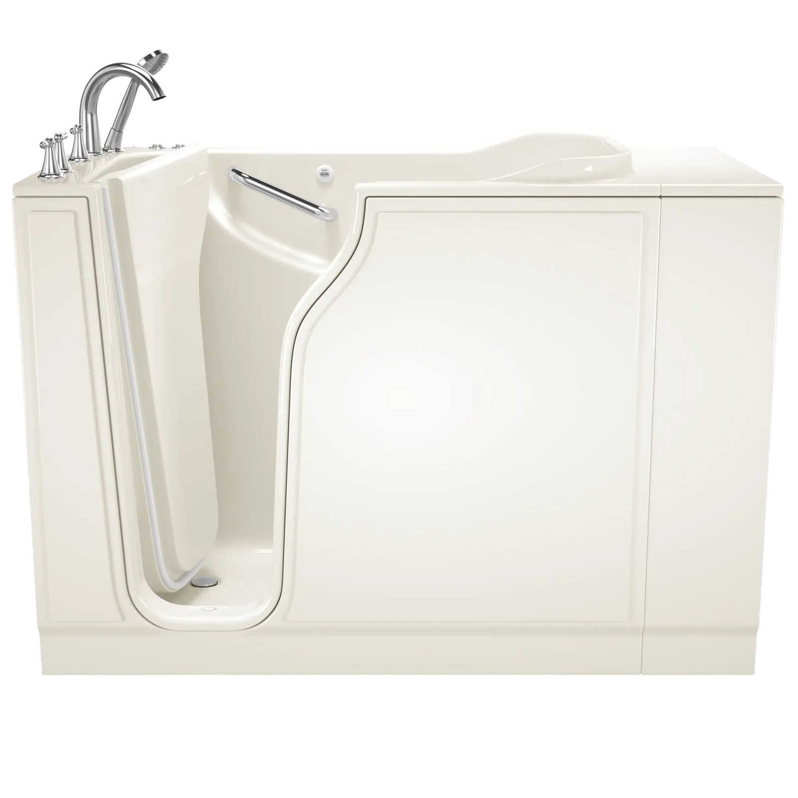 Gelcoat Value Series 30x52 Inch Walk-In Bathtub with Combination Air Spa and Whirlpool Massage System - Left Hand Door and Drain by American Standard