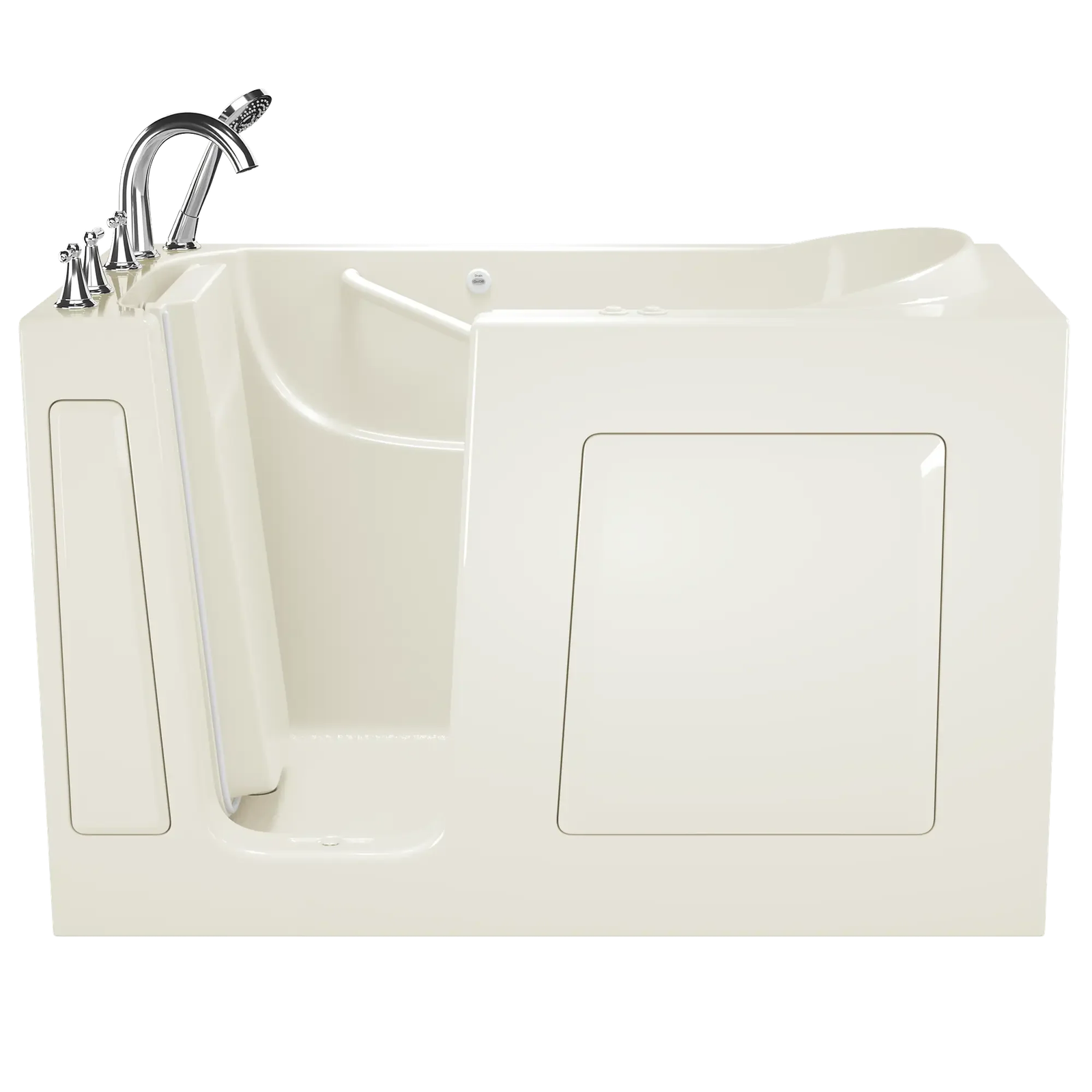 Gelcoat Value Series 30x60 Inch Walk-In Bathtub with Combination Air Spa and Whirlpool Massage System - Left Hand Door and Drain by American Standard