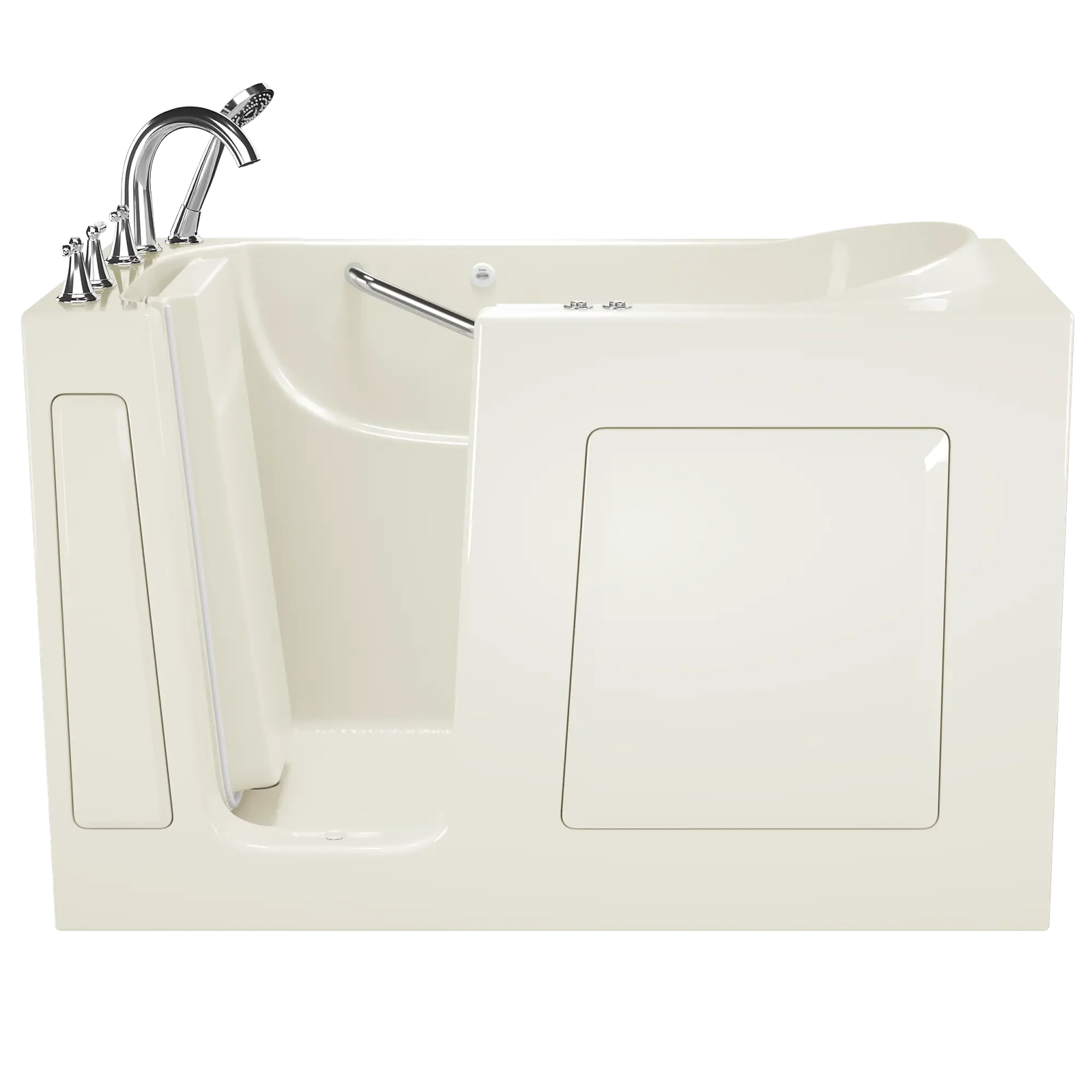 Gelcoat Value Series 60x30-Inch Walk-In Bathtub with Combination Whirlpool and Air Spa System - Left Hand Door and Drain by American Standard
