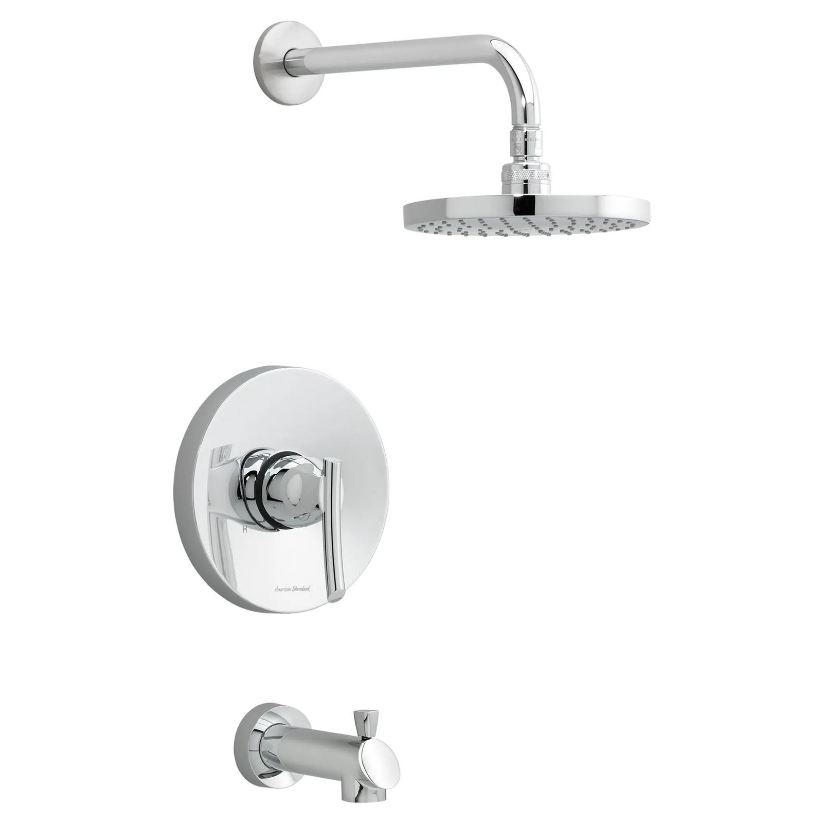 Green Tea 2.5 GPM Tub and Shower Trim Kit with Rain Showerhead and Lever Handle by American Standard