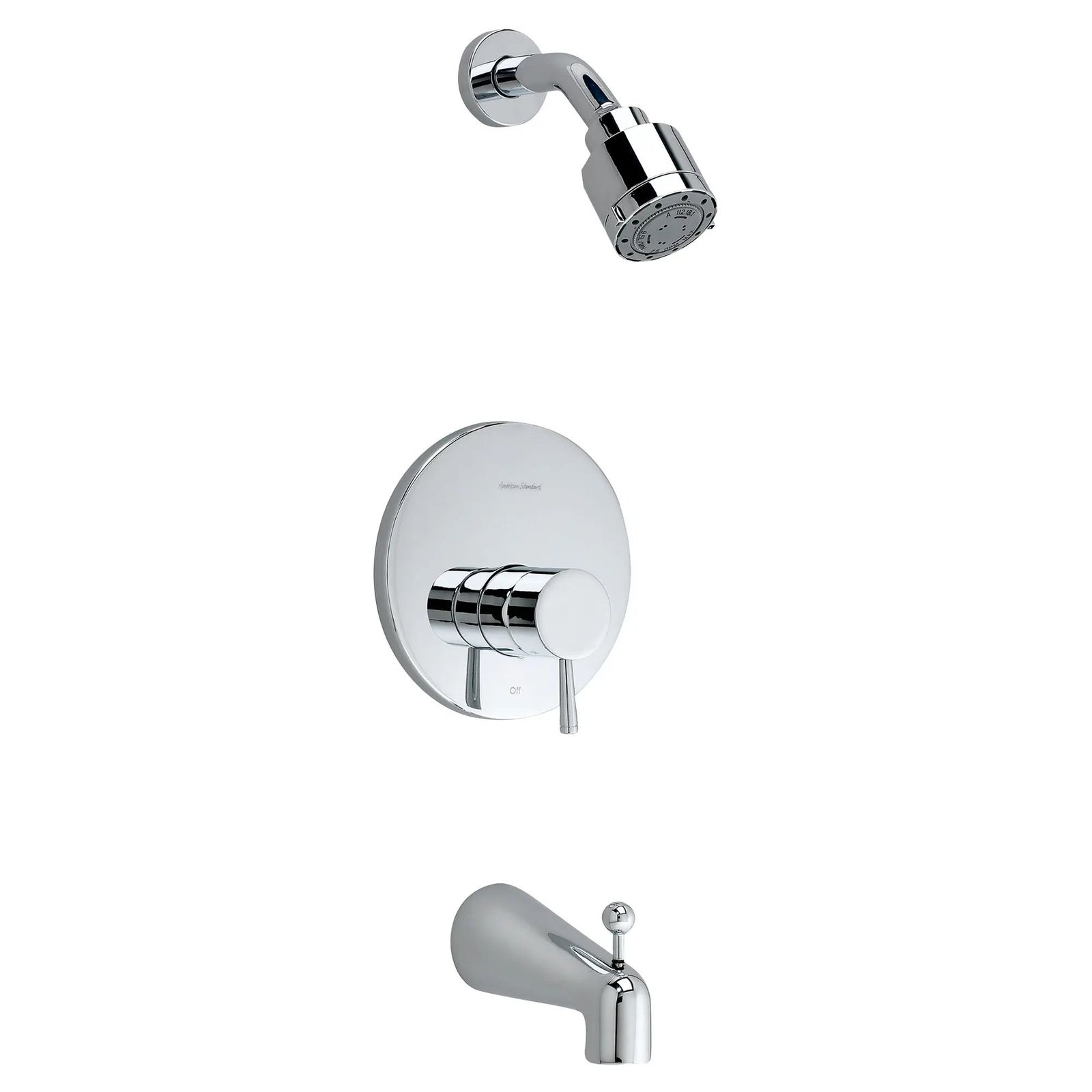 Serin 2.5 GPM Tub and Shower Trim Kit with Lever Handle by American Standard