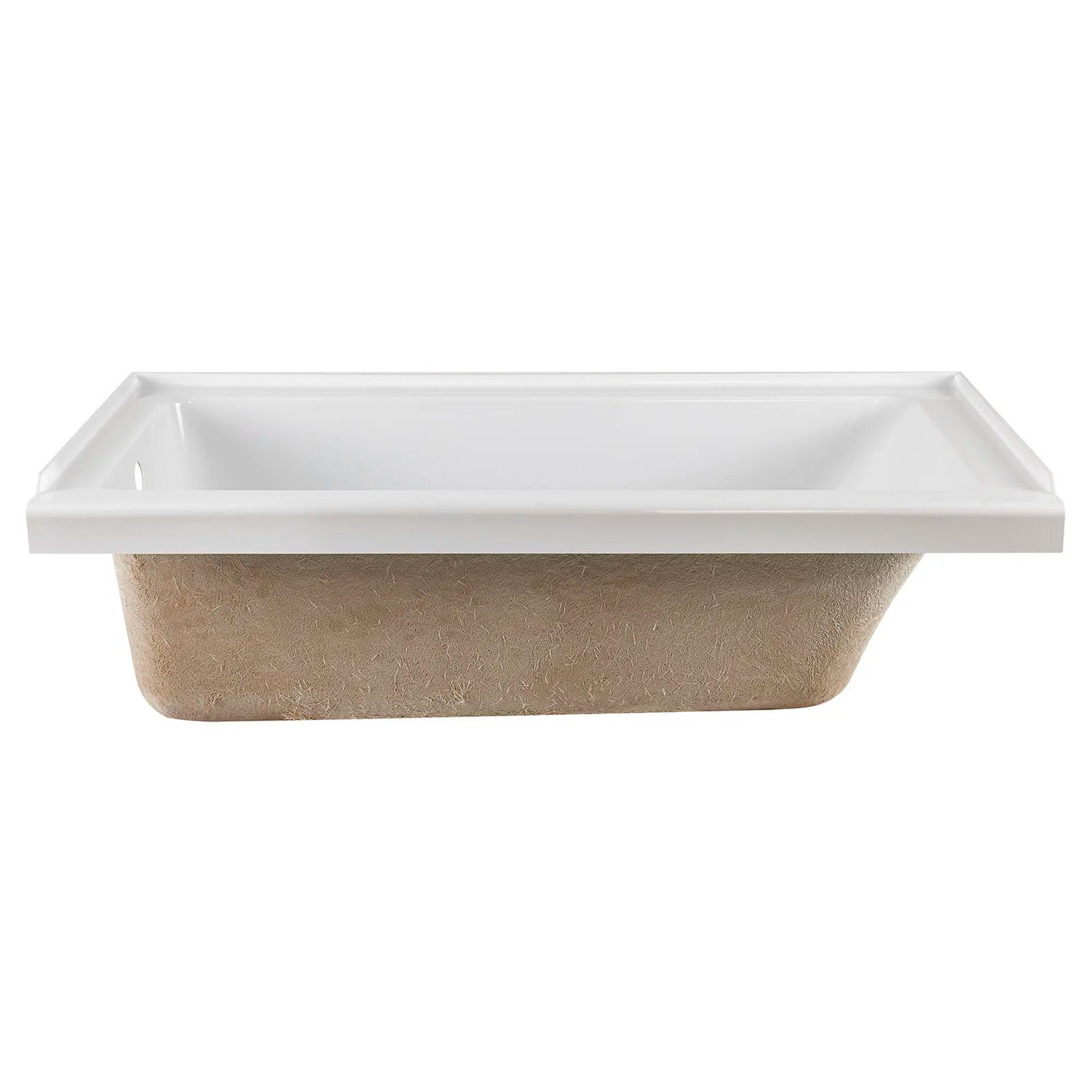 Studio 60 x 32-Inch Integral Apron Fold Over Edge With Right-Hand Outlet by American Standard