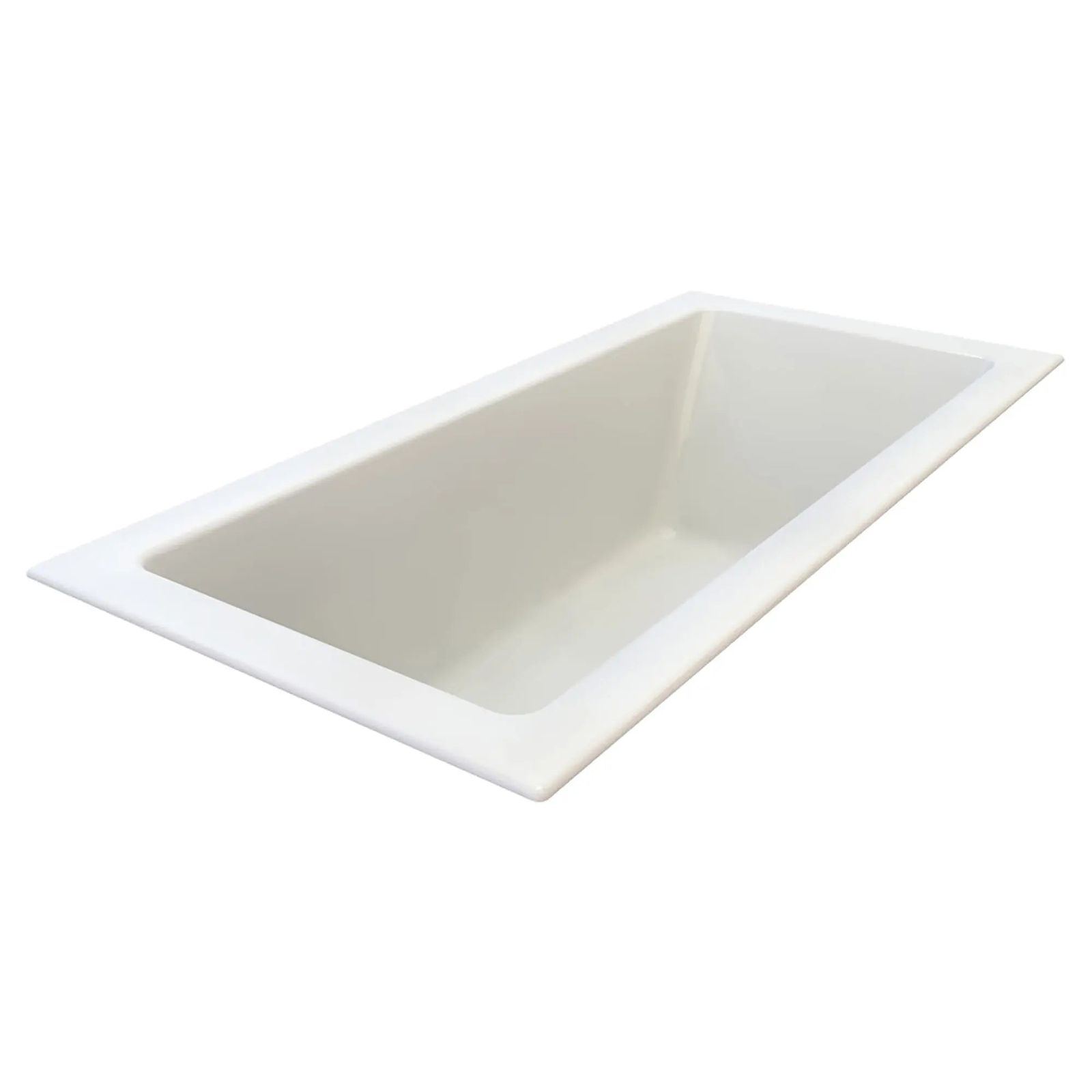 Studio 72 x 36-Inch Drop-In Soaking Bathtub with Zero Edge by American Standard