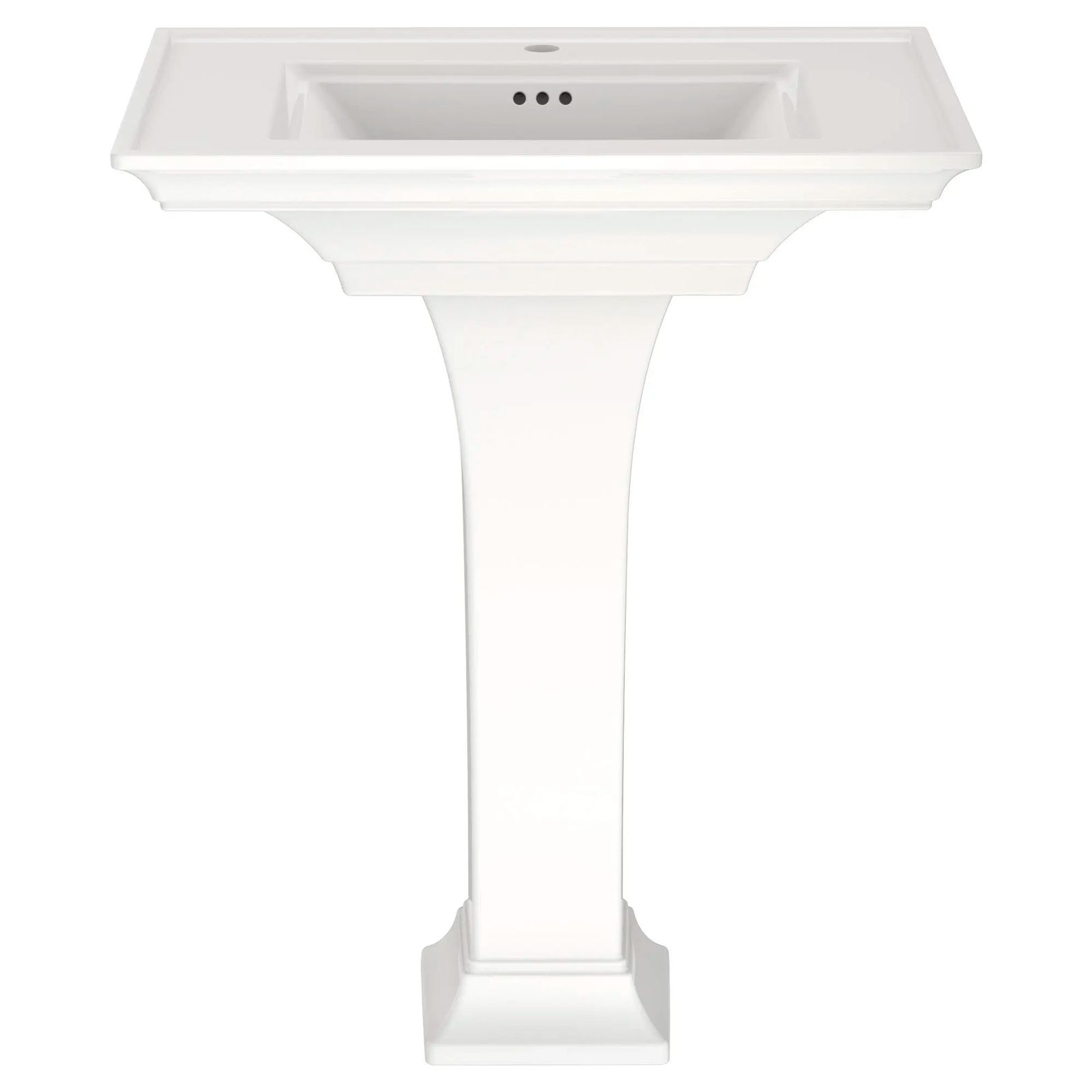 Town Square S Center Hole Only Pedestal Sink Top and Leg Combination by American Standard