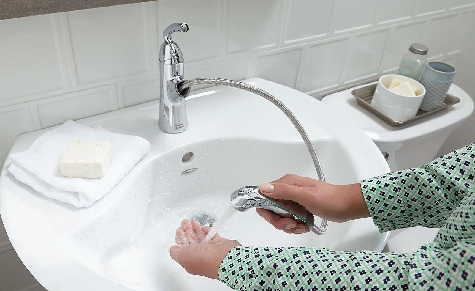Tropic 1-Handle Monoblock Bathroom Faucet by American Standard