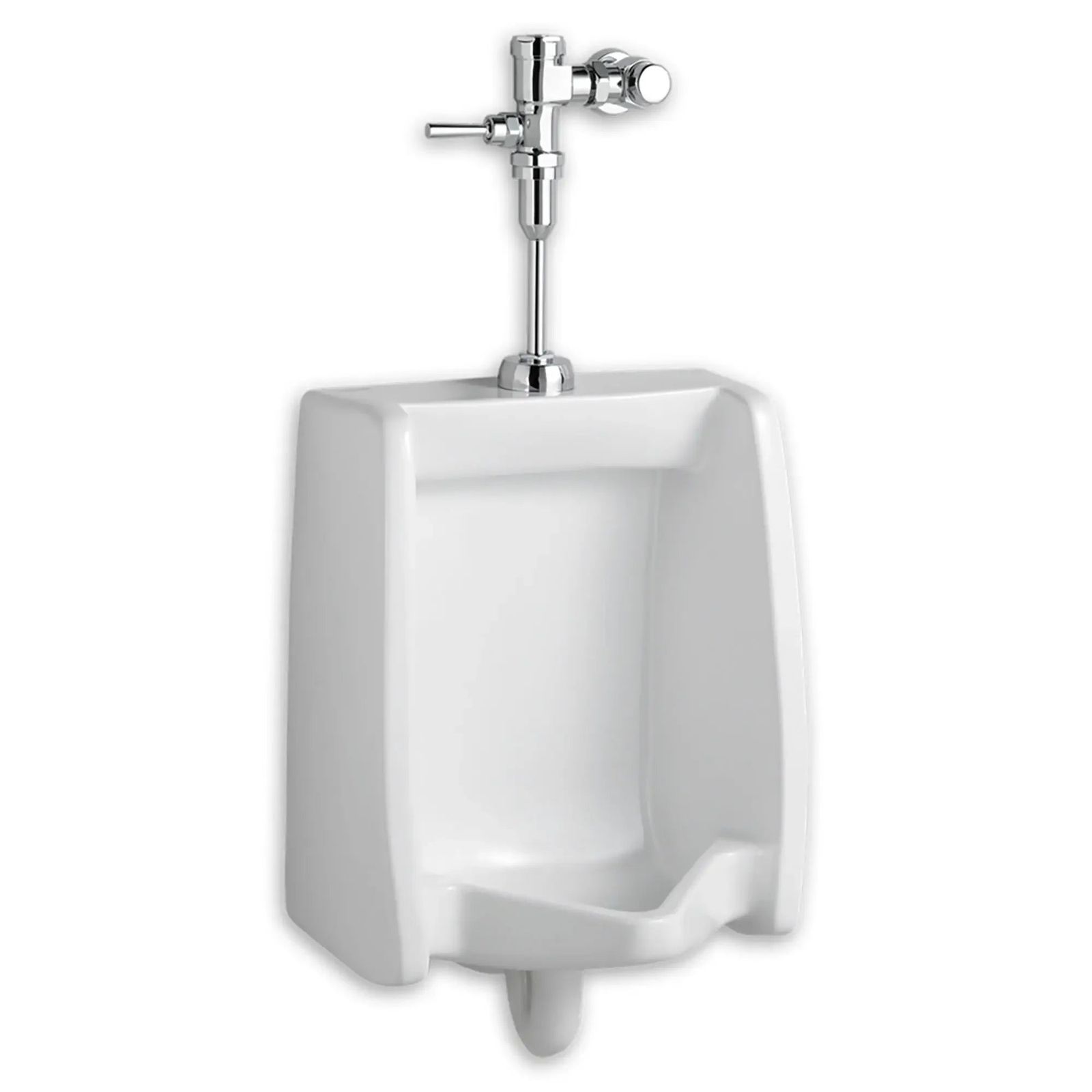 Washbrook Urinal System with Manual Piston Flush Valve, 0.125 gpf/0.5 Lpf by American Standard