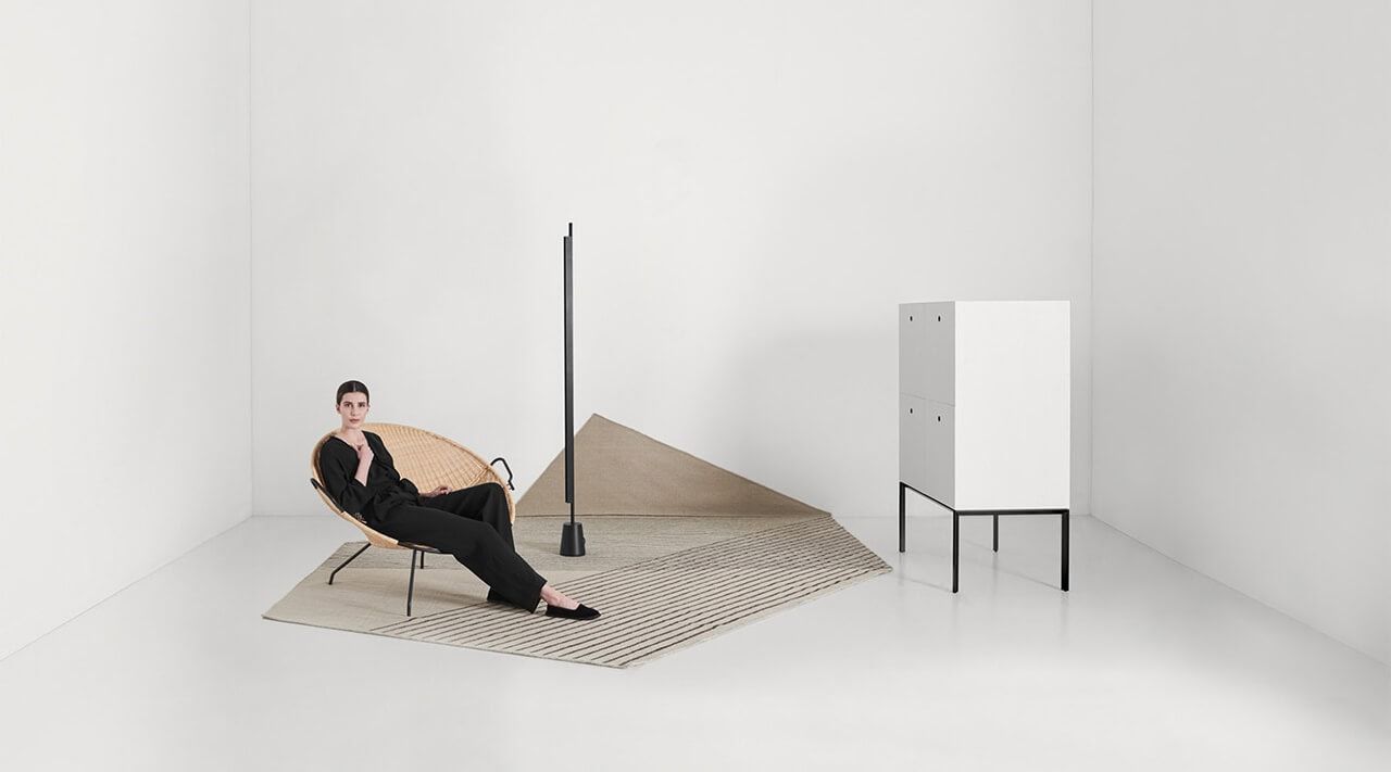 RD Grid Kilim by Amini