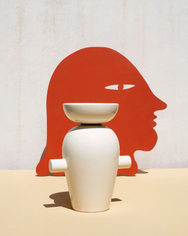 Momento Vase JH40 by &tradition