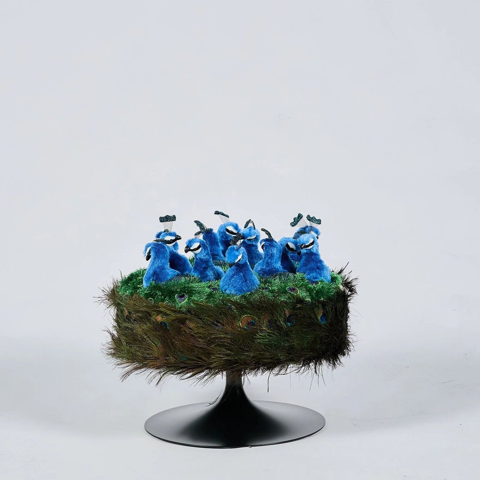 Pouf Peacocks by APcollection srl