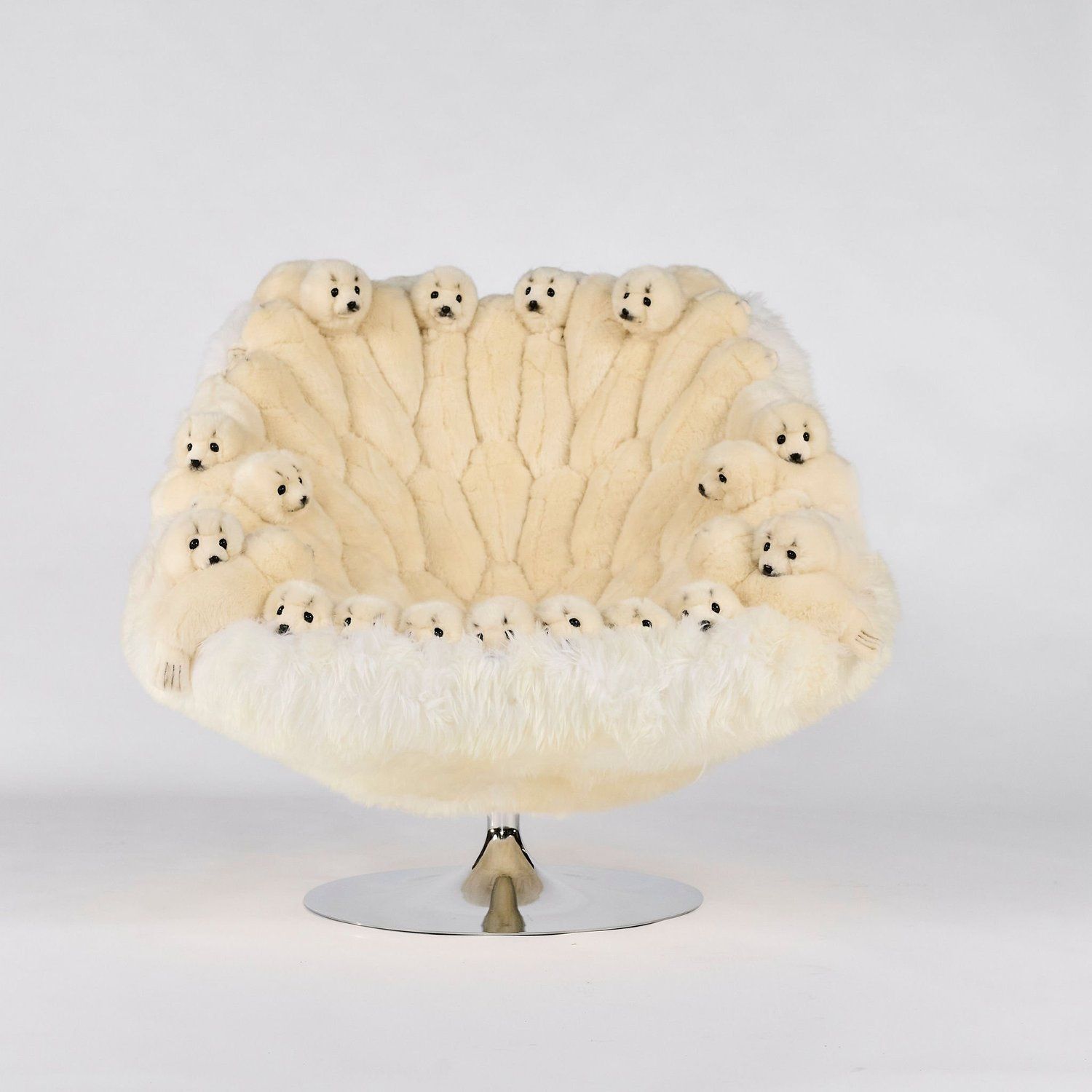 White love chair by APcollection srl