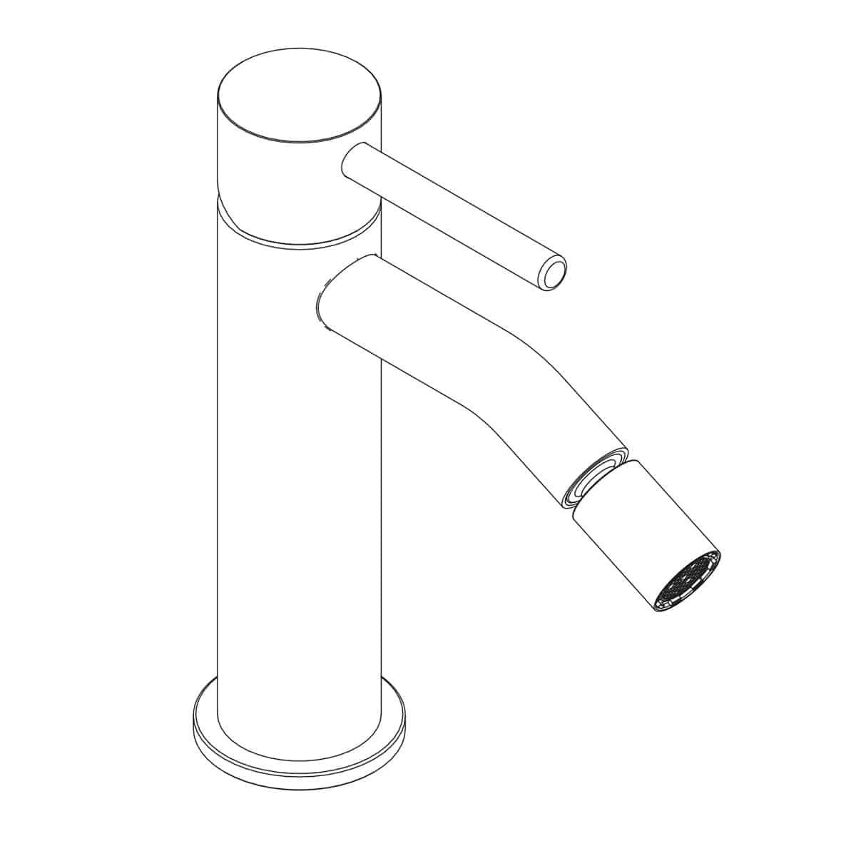 Miscelatore lavabo bidet by AQUAELITE