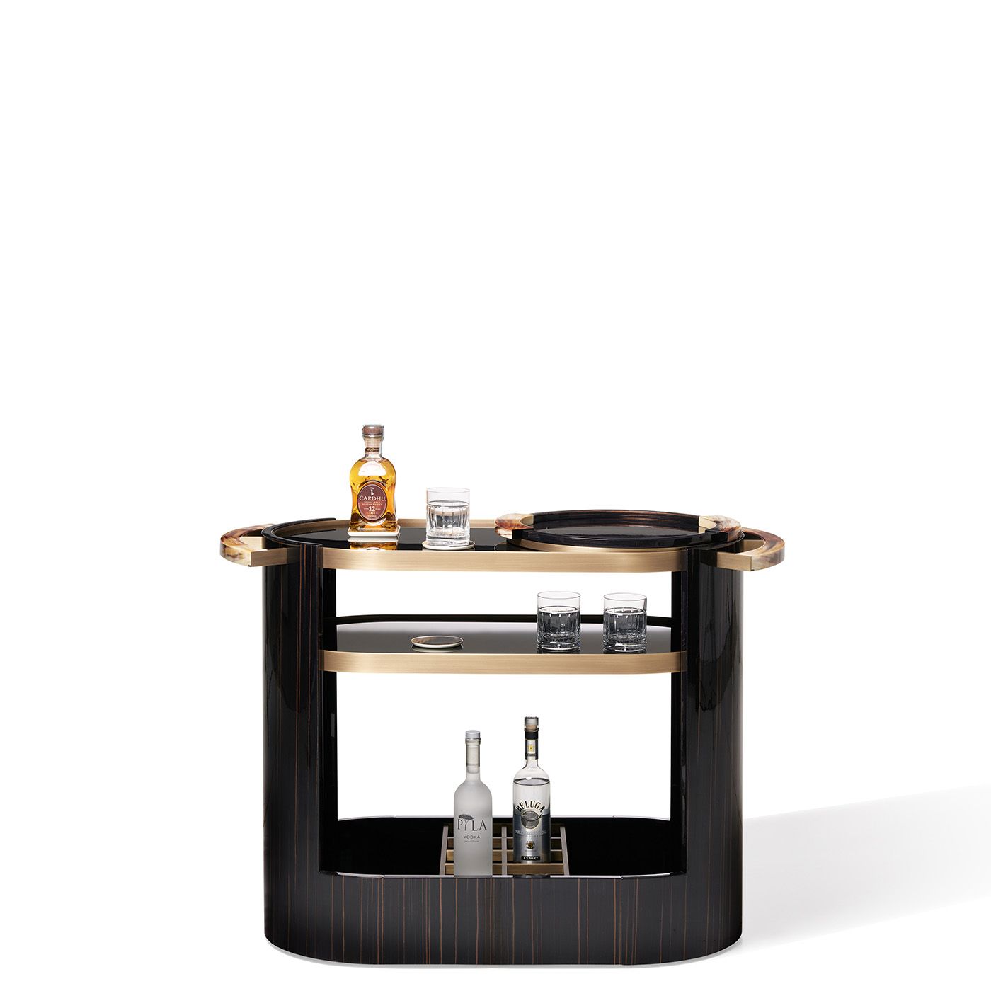 ALFRED EBONY TROLLEY by ARCAHORN