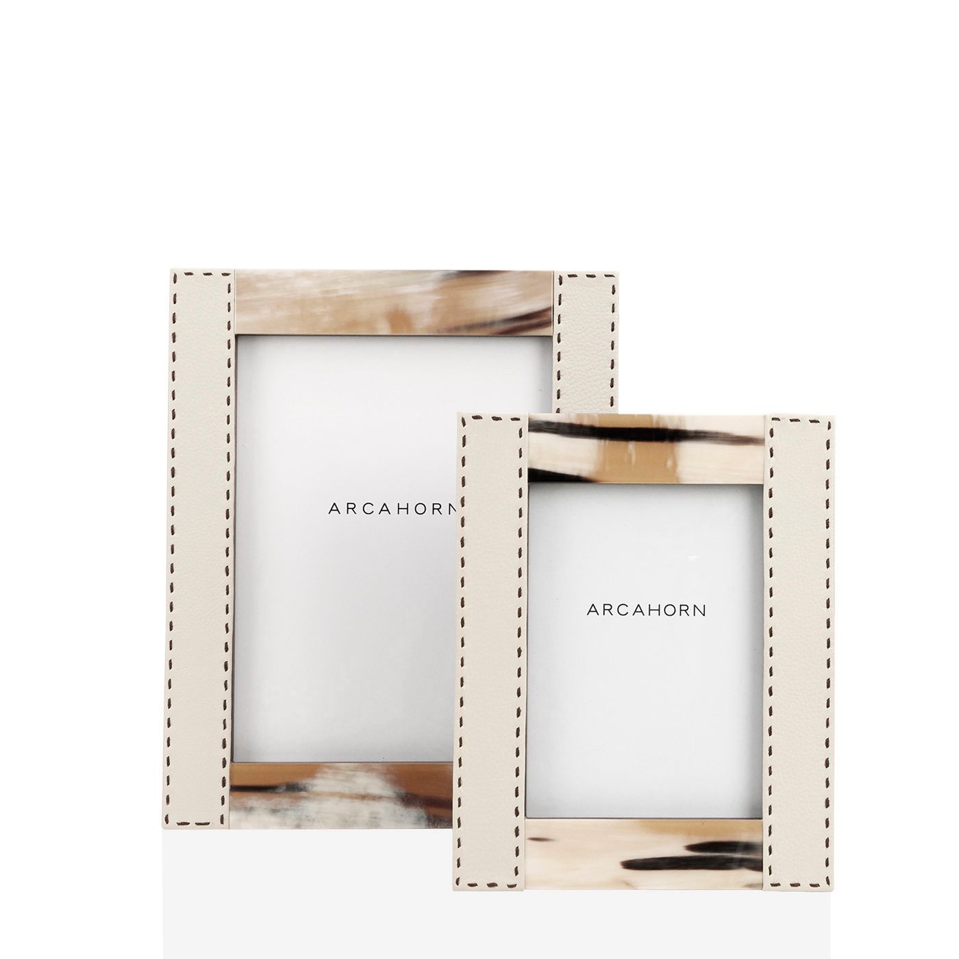 DOROTEA LEATHER PICTURE FRAMES by ARCAHORN