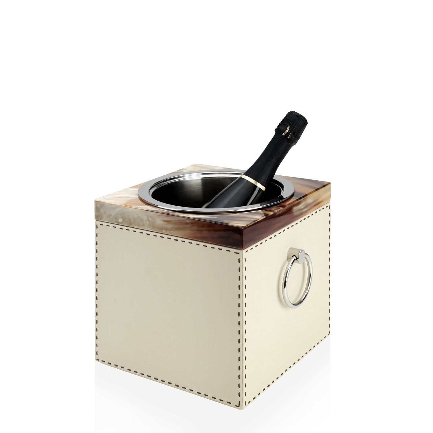 NIVES LEATHER CHAMPAGNE BUCKETS by ARCAHORN