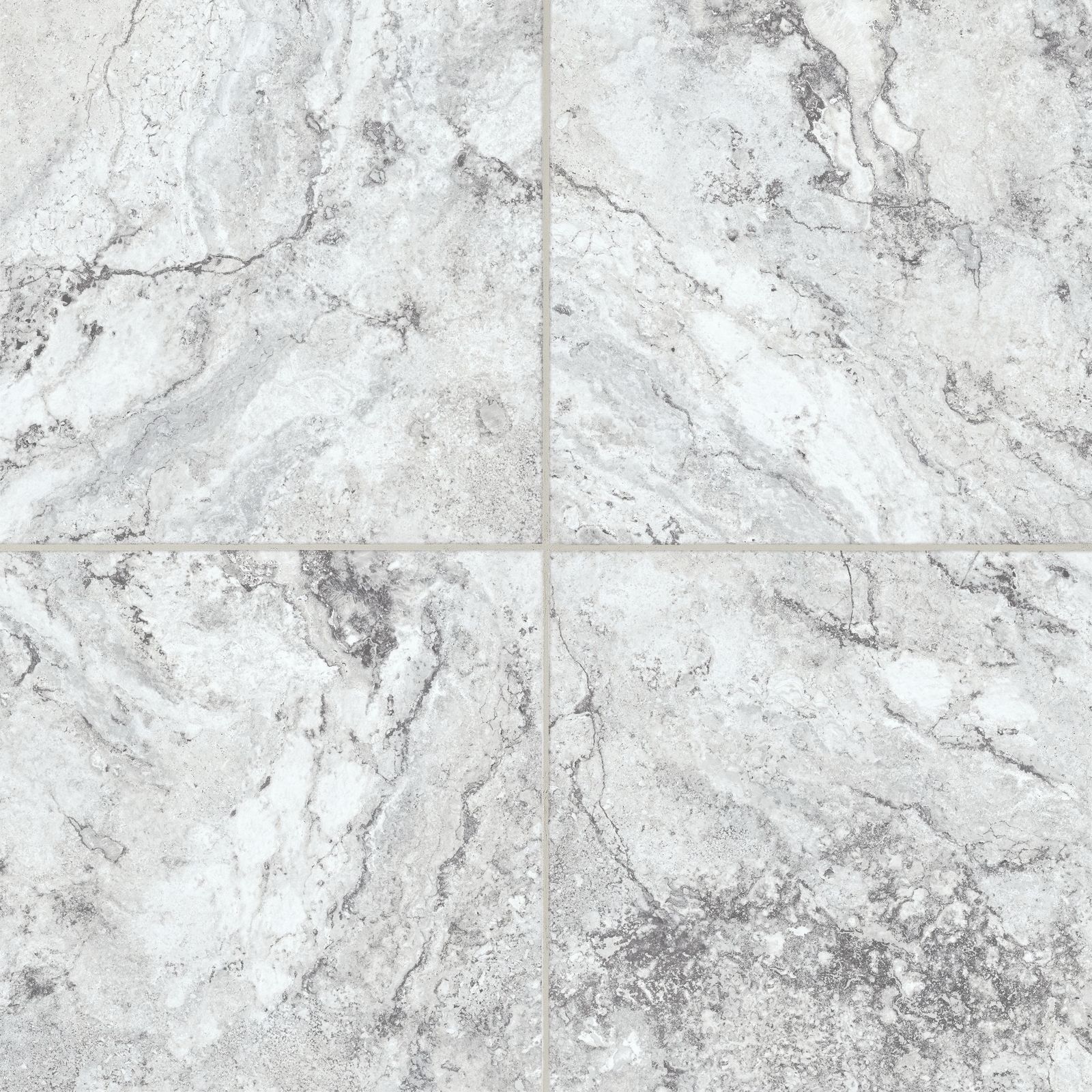 Alterna | D4018Gravity Engineered Tile - White by Armstrong Flooring