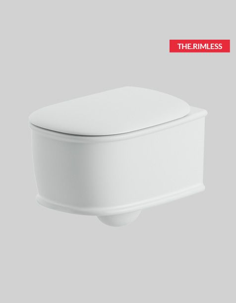 Atelier Rimless Wall Hung Sanitary by Artceram