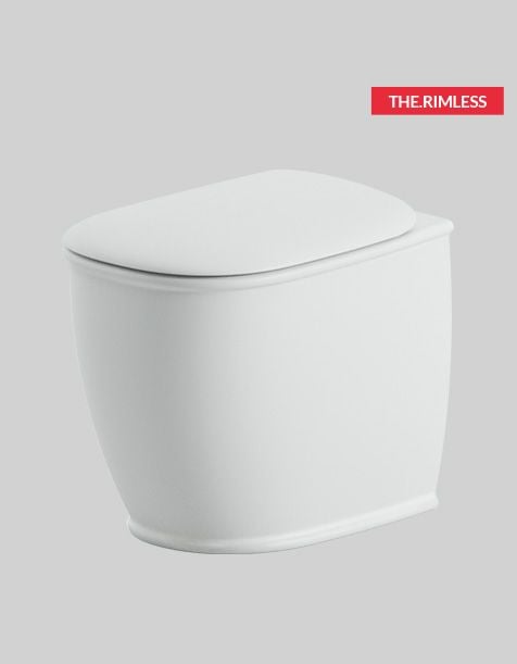 Atelier Rimless Back To Wall Sanitary by Artceram
