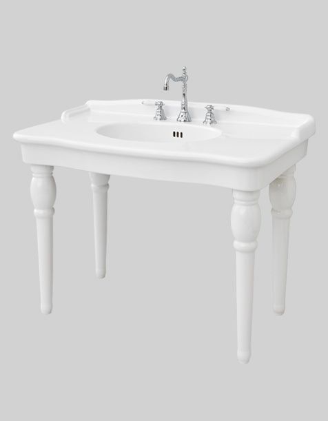 Hermitage Washbasins Consolle Wall Hung by Artceram