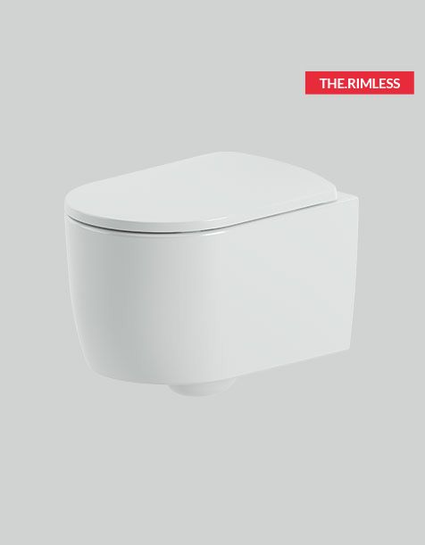 Monet Wall Hung Rimless Wc by Artceram