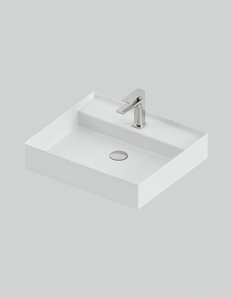 Scalino Countertop Washbasin by Artceram