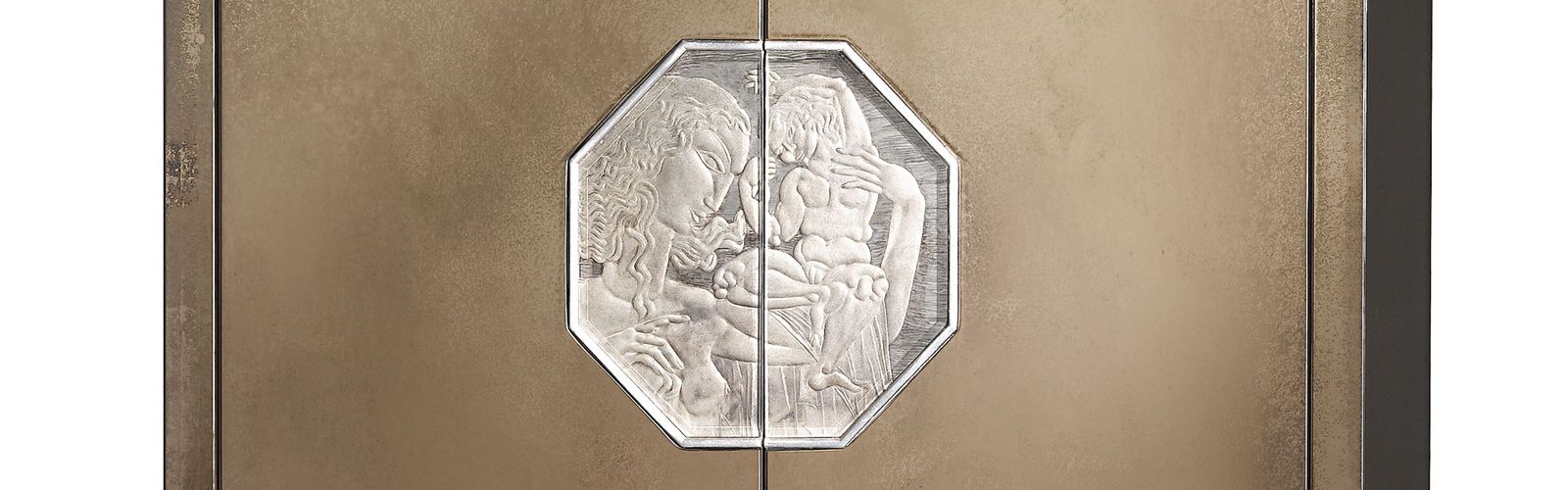 Bastille Art Déco Cabinet by Arte Veneziana