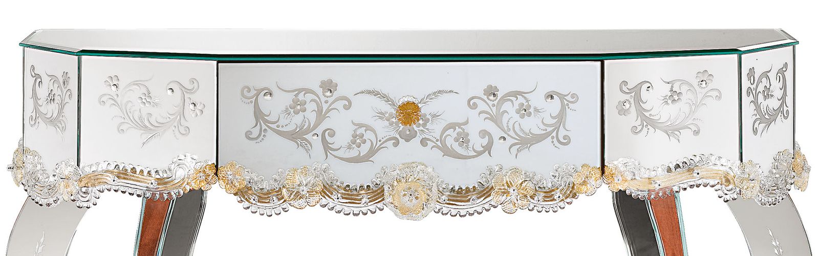 Fenice Venetian Style Console by Arte Veneziana