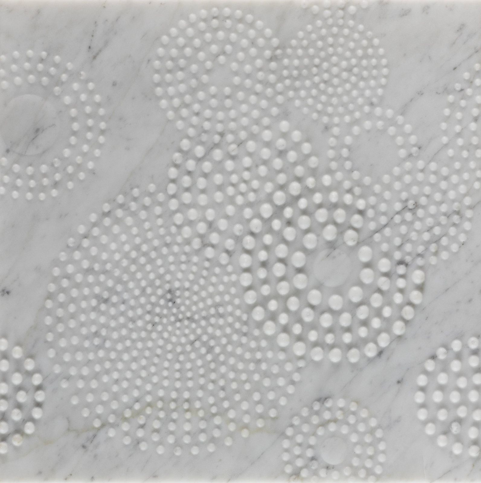 Meru Marble Dimensional Tile Carved Stone by Artistictile