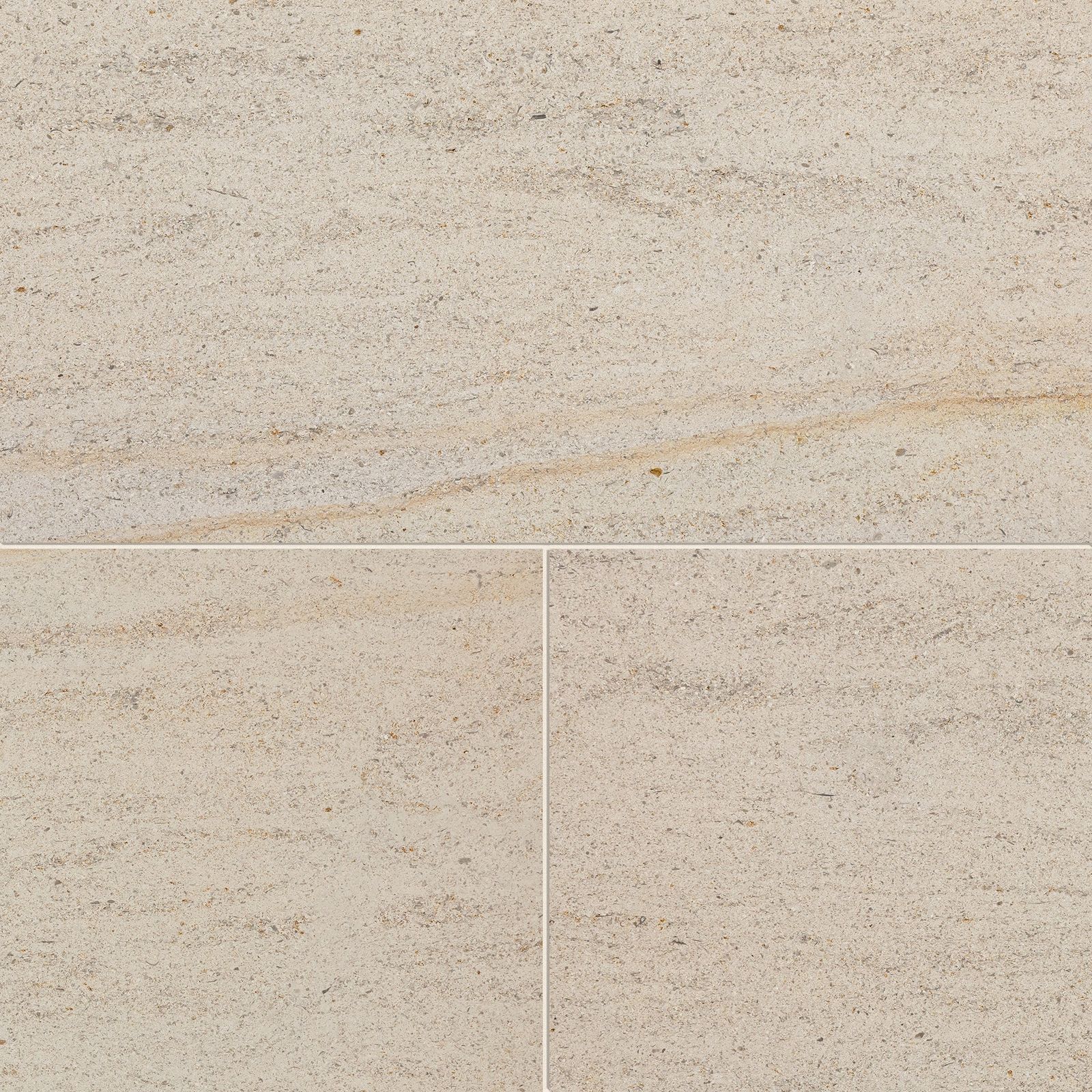 Beaumaniere Limestone Tile Honed 18" x 32" x 9/16" Stone Straight Edge by Artistictile