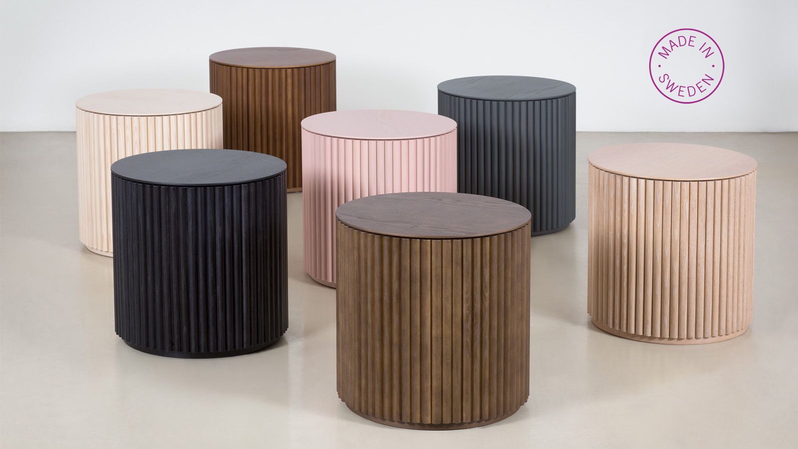 Palais Coffee & Side tables by ASPLUND