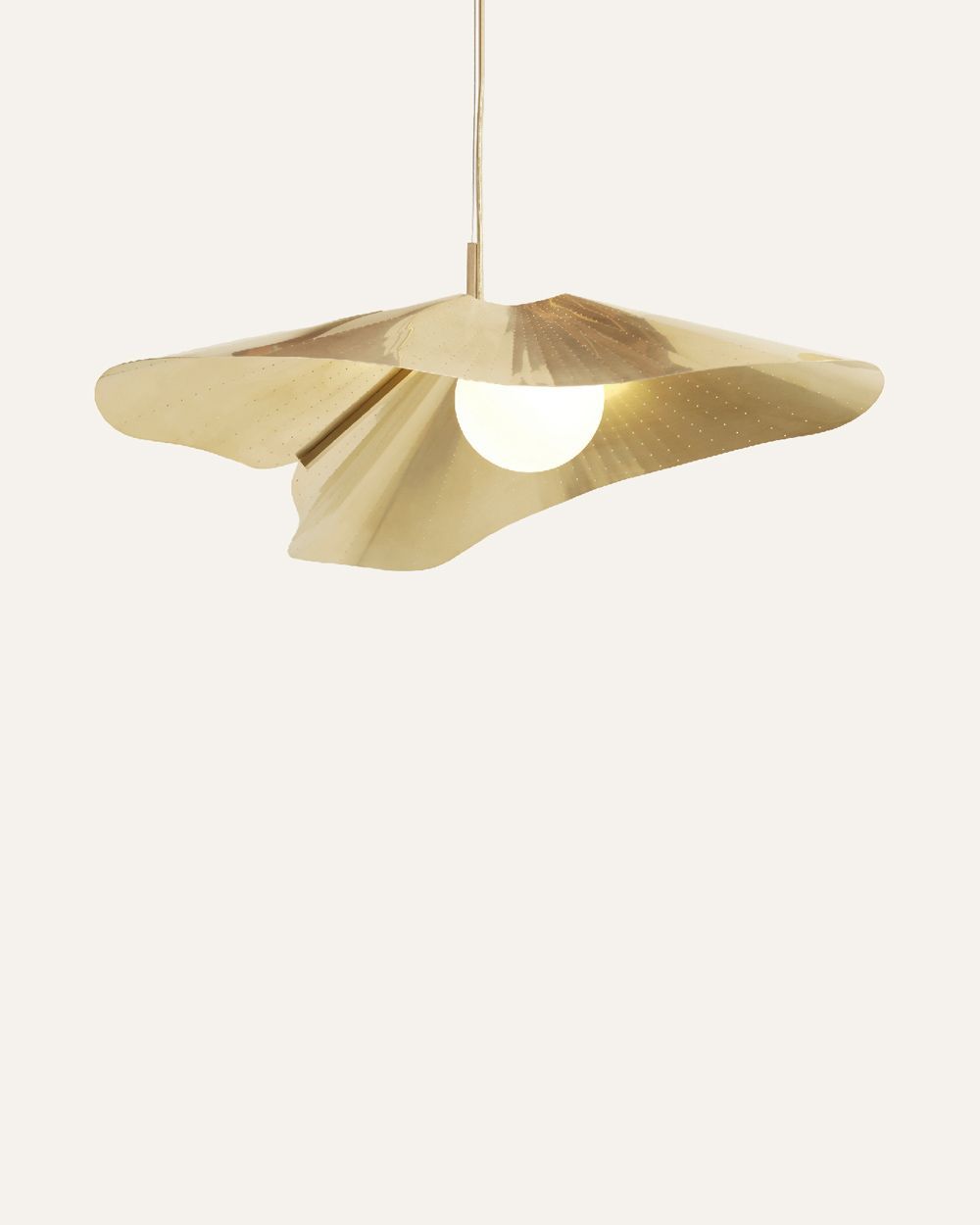 Compas Brass Pendants by Atelier de Troupe