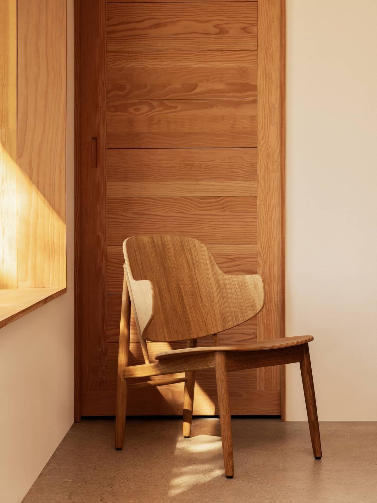 The Penguin Wooden Lounge Chair by Audo Copenhagen
