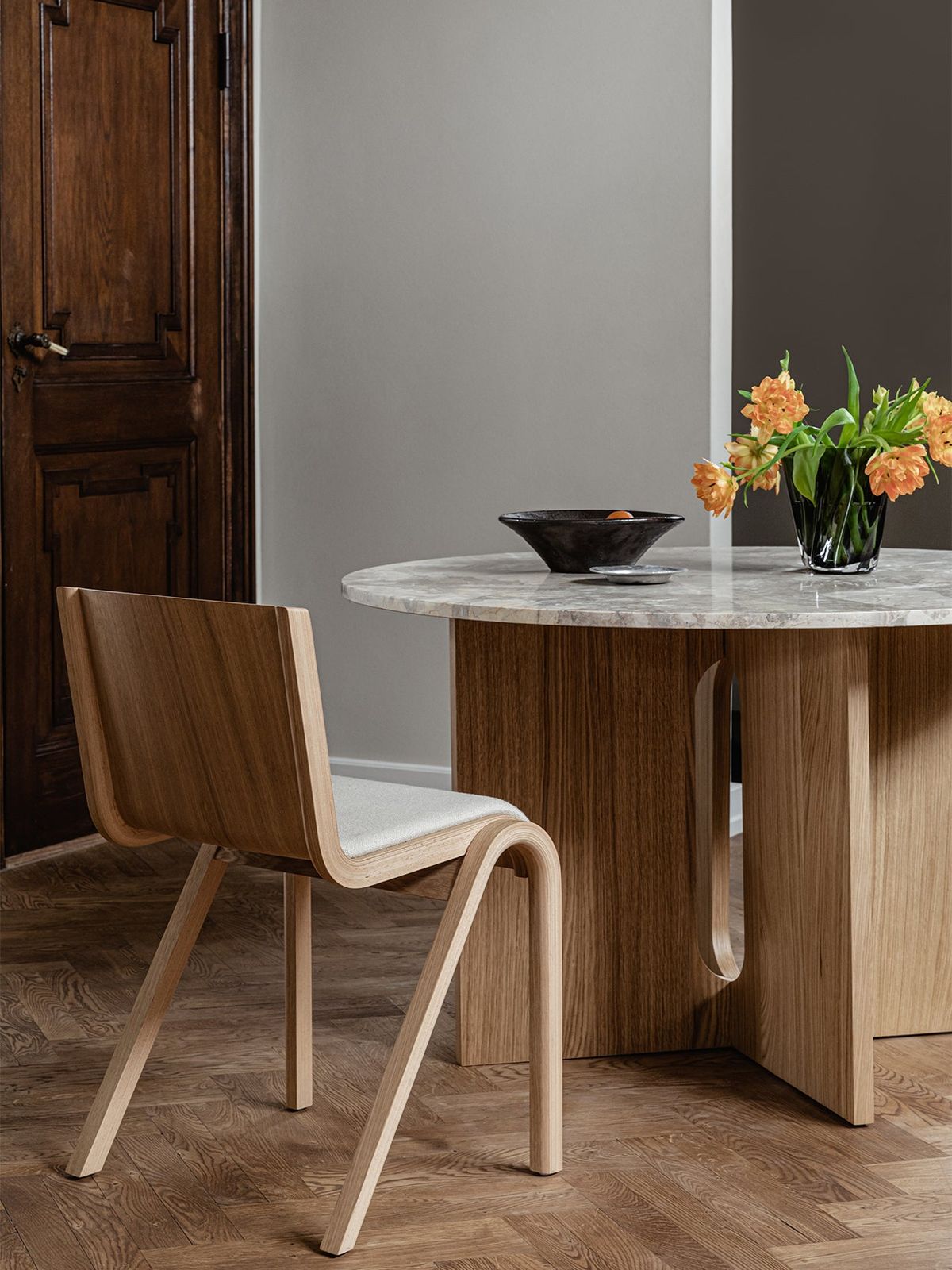 Ready Dining Chair, Seat Upholstered by Audo Copenhagen