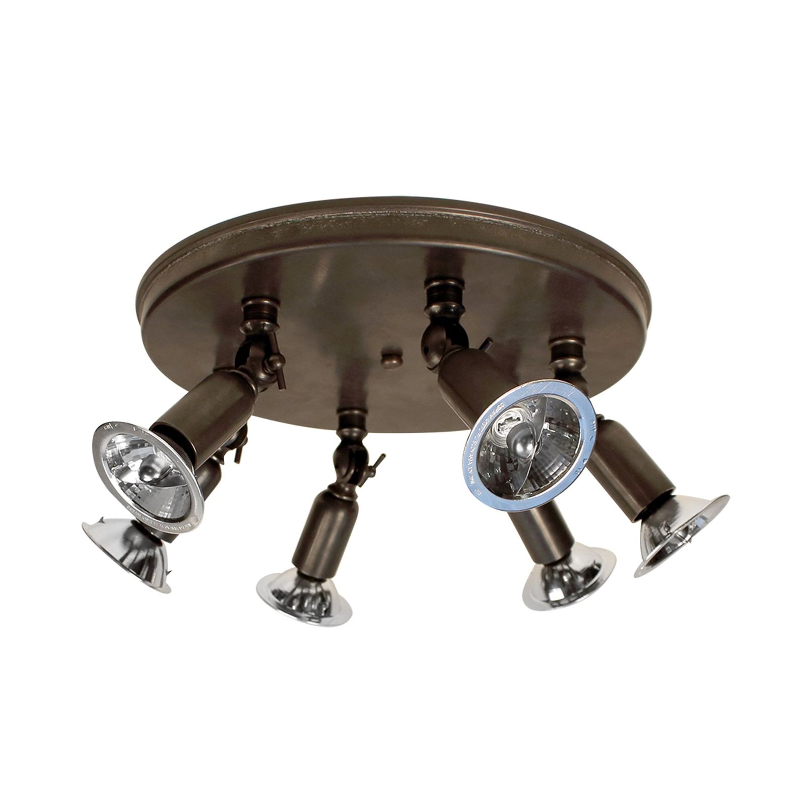 Fiston on round plate large by Authentage Lighting