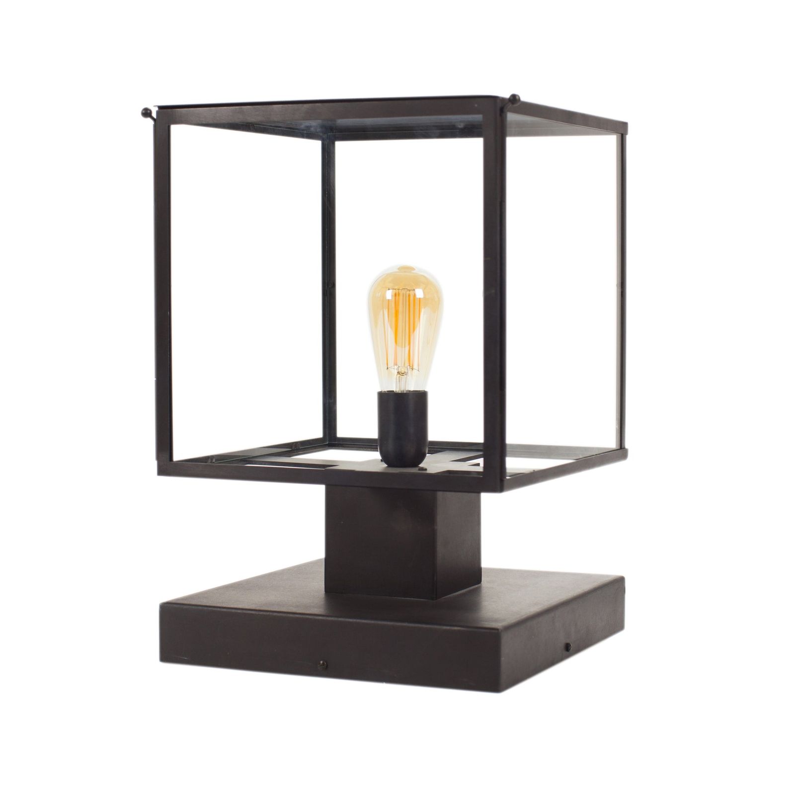 Vitrine pillar lantern by Authentage Lighting