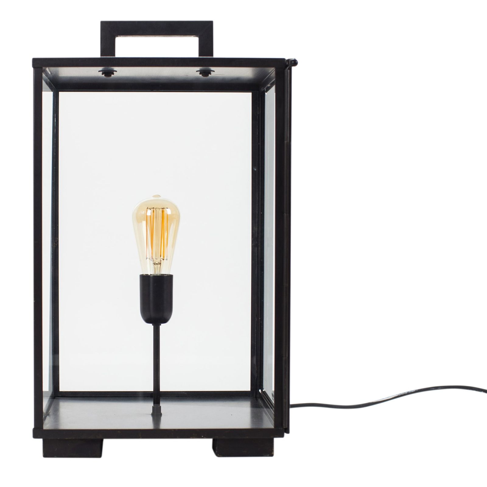 Vitrine table lantern outdoor by Authentage Lighting