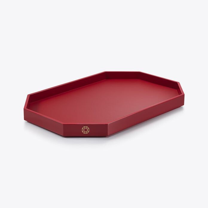 Octogone Tray L by Baccarat
