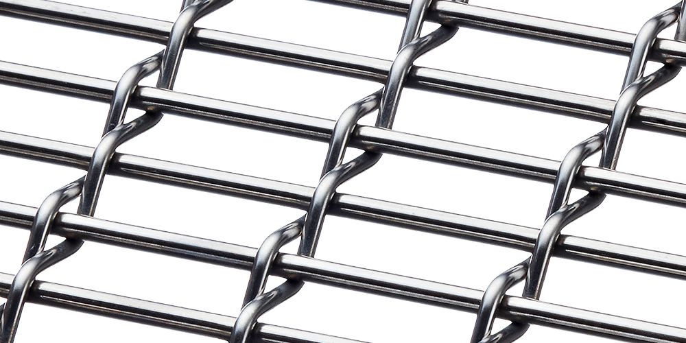 M12Z-017 - Architectural Woven Wire Mesh by Banker Wire
