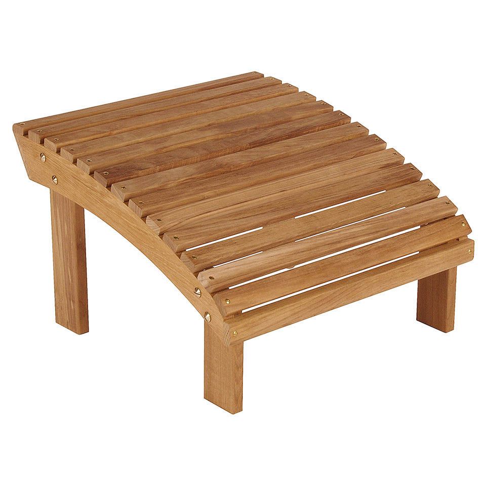 Adirondack Footrest by Barlow Tyrie