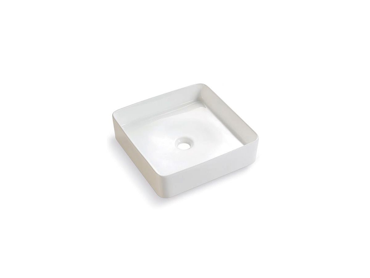 Nilo 400mm - Square Countertop Basin by Bathco