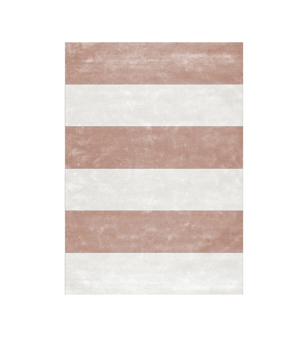 Tapis Stripes Nude Craie by Bérengère Leroy