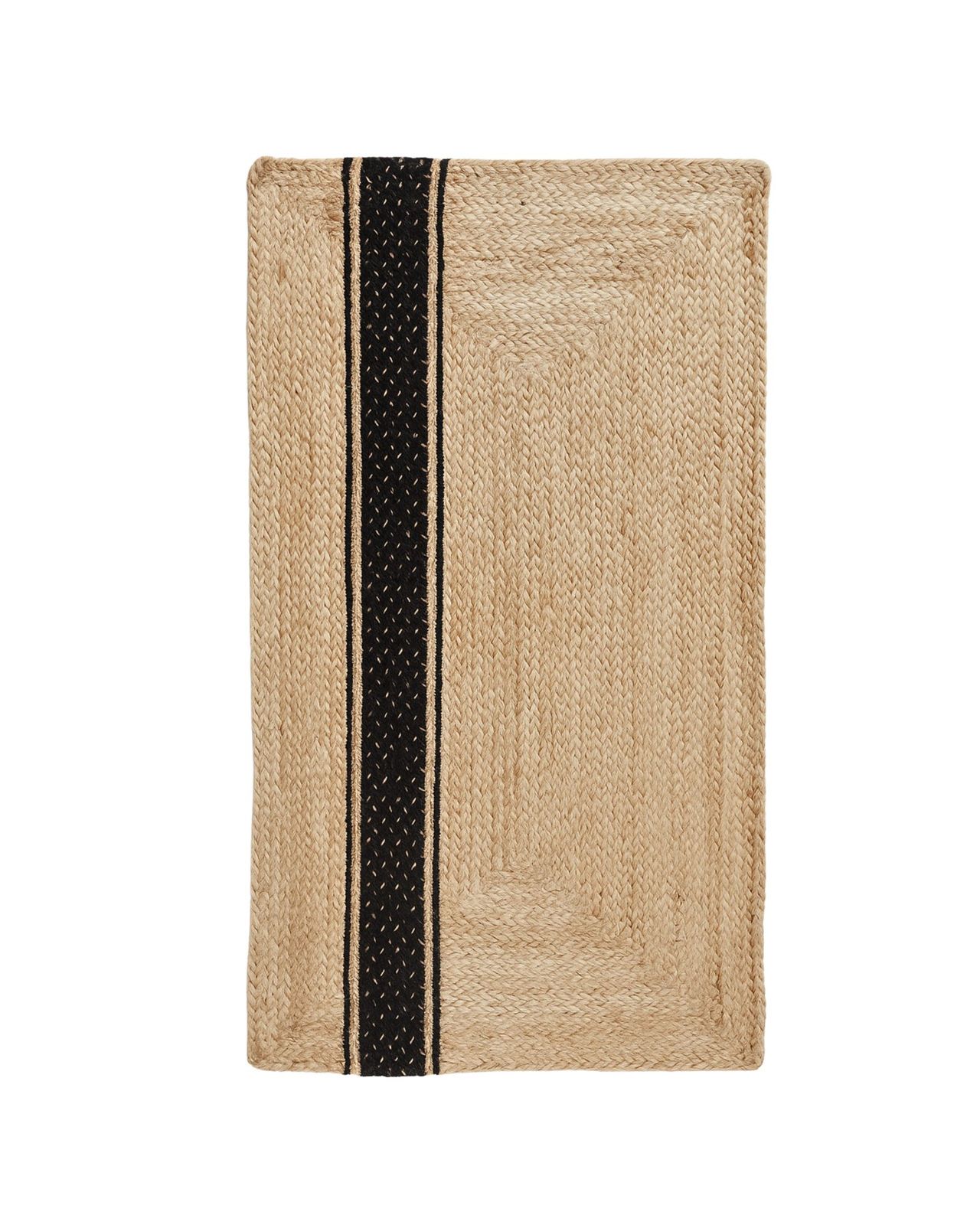 Tapis Trait Noir by Bérengère Leroy