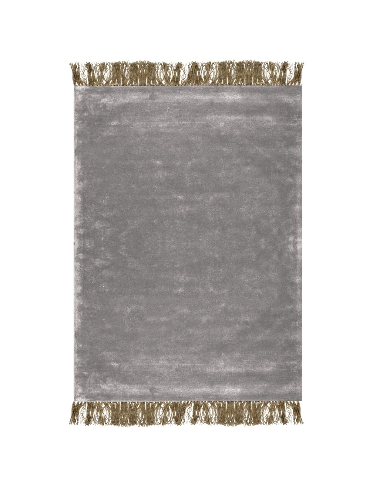 TAPIS TSAR ELEPHANT FRANGES NATURE by Bérengère Leroy