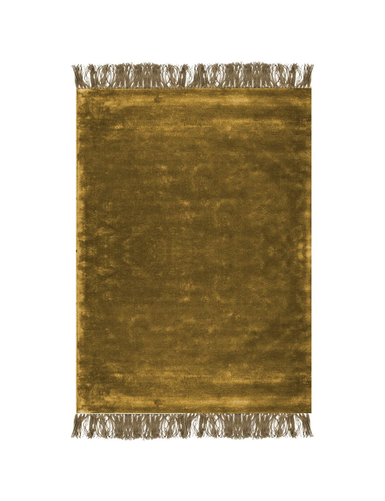 TAPIS TSAR GOLD FRANGES NATURE by Bérengère Leroy