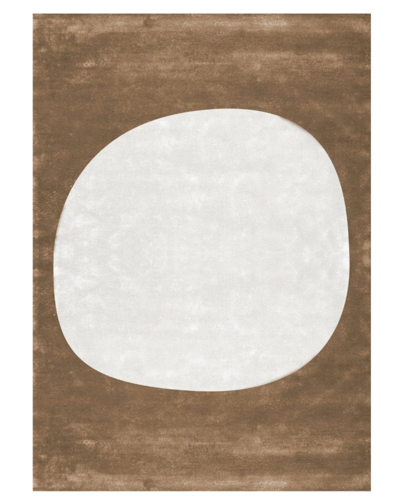Tapis Tsar Moon Havane Beach Craie by Bérengère Leroy