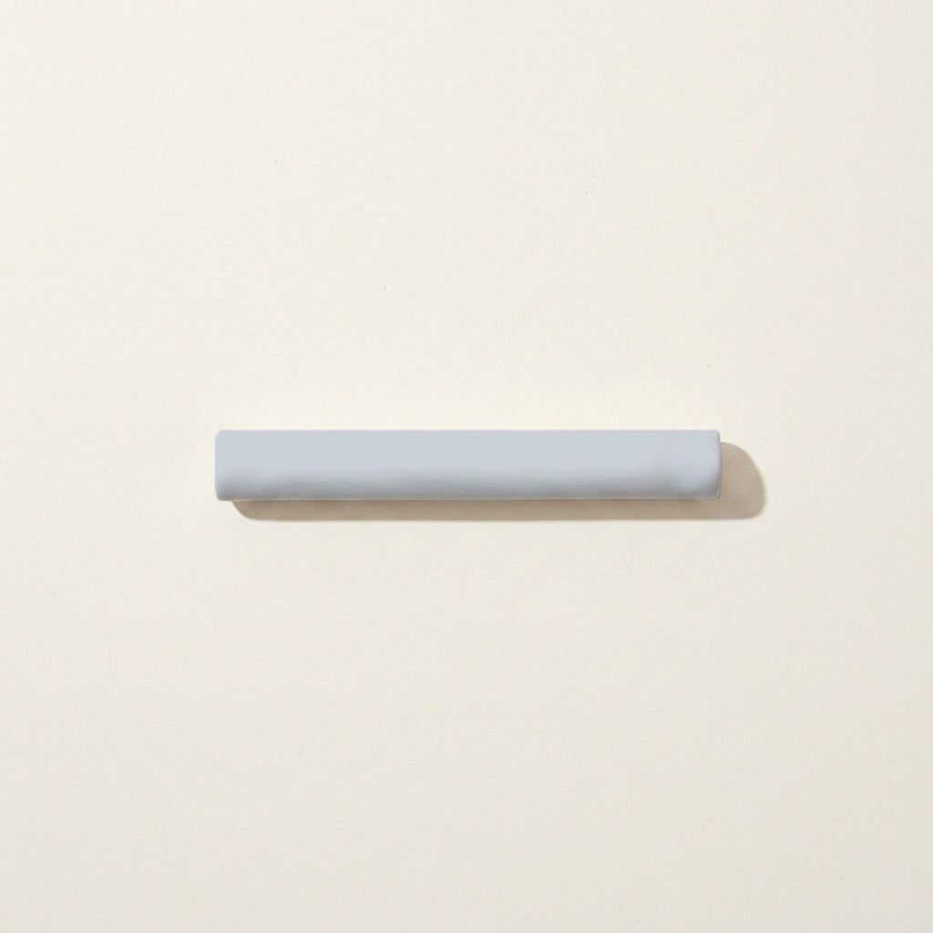 Mineral Blue Glazed Tile Trim by Bert & May