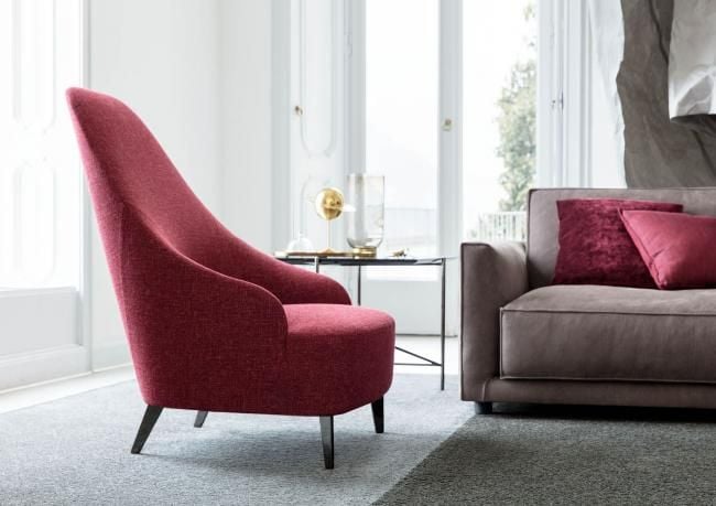Vanessa High Back Armchair by BertO