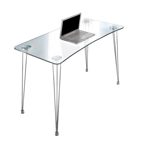 Scrivania in vetro temperato design moderno Stamford by BICA S.p.A