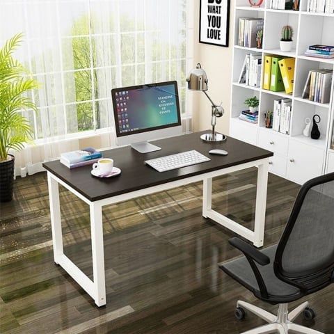 Scrivania ufficio rettangolare design moderno metallo 120x60 Louisville by BICA S.p.A